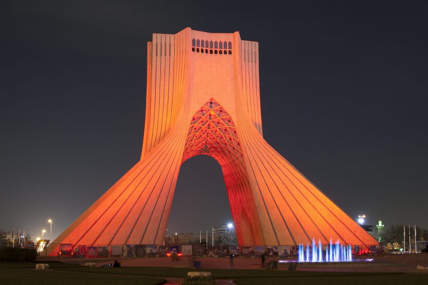 Památník Azadi, Teherán, Írán