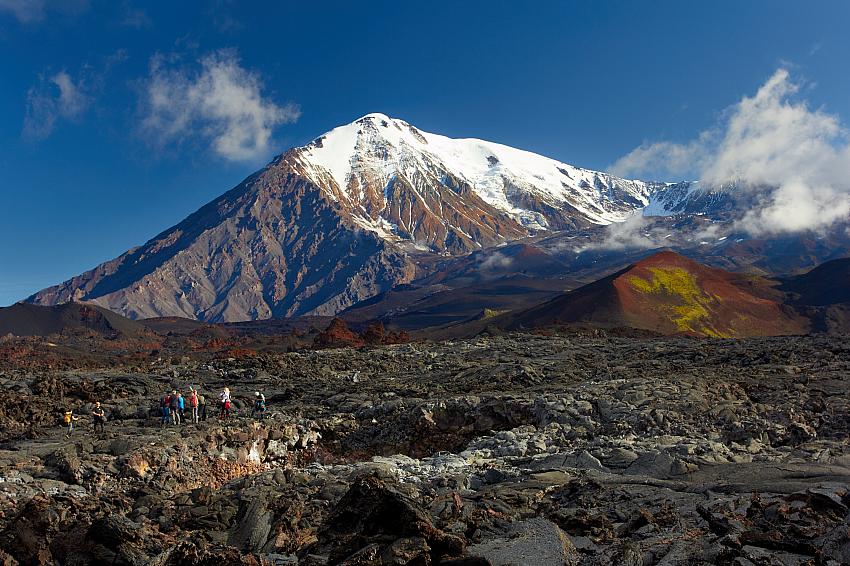Ostrý Tolbačik, Kamčatka