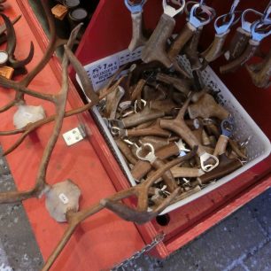 Paroží na trhu, Helsinky, Finsko