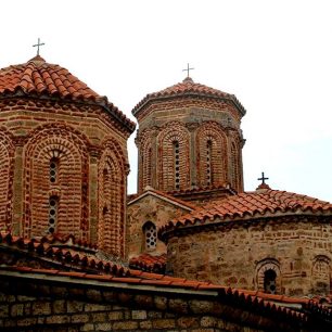 Kostel sv. Sofie, město Ohrid, Makedonie