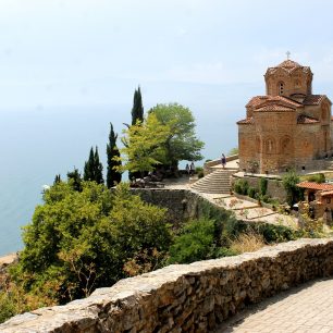 Kostel sv. Jovana, město Ohrid, Makedonie