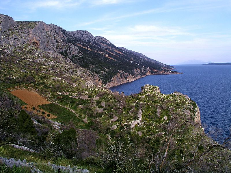 Jižní pobřeží Hvaru, blízko Sveta Nedjelja, Chorvatsko, foto: Vid Pogačnik