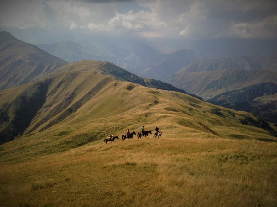 Jezdci, Gruzie