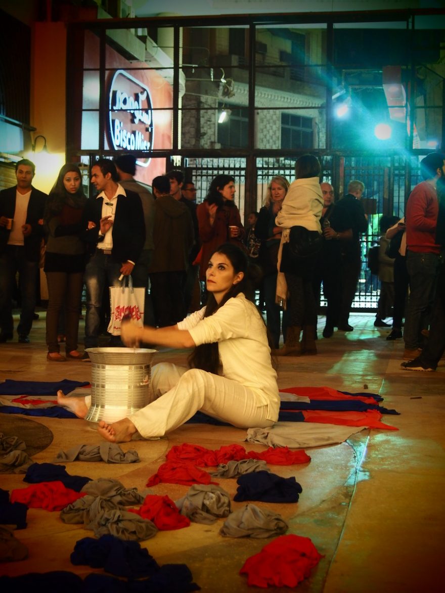 Pouliční performance Downtown