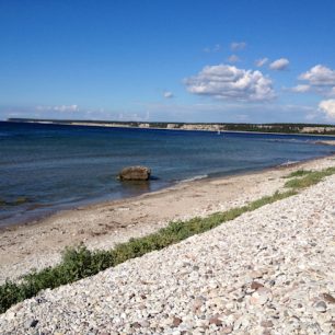 Pláž Ireviken, Gotland, Švédsko