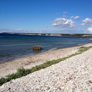 Pláž Ireviken, Gotland, Švédsko