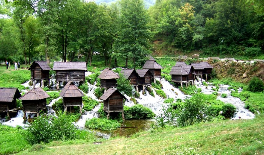 Známé mlýny v Jajcích