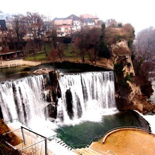 Nejvyhledávanější vyhlídka nad vodopádem.