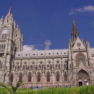 Katedrála v Quitu, Ekvádor