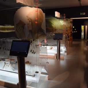 Moderně vybavená expozice, Moravský kras