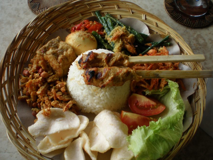 Nasi Campur, Bali, Indonésie, foto: Fei Tan