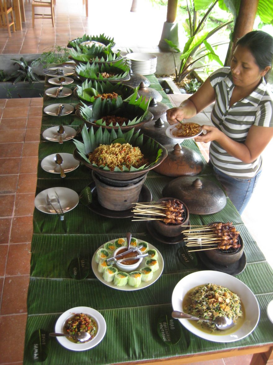 Nasi campur, Ubud, Bali, Indonésie, foto: Ciell