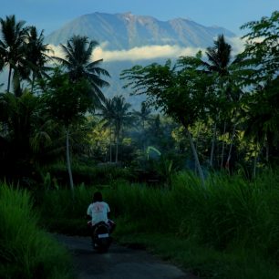 V okolí Sidemanu, Bali, Indonésie