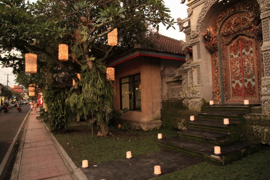 Ubud a jeho lákavé restaurace, Bali, Indonésie