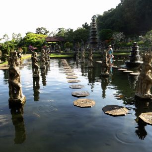Vodní palác Tirta Gangga, Bali, Indonésie
