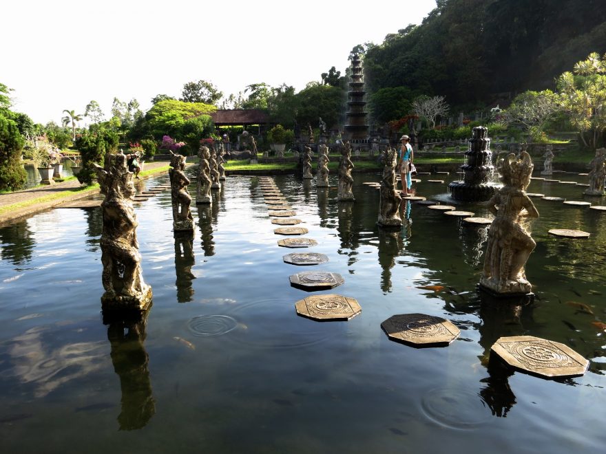 Vodní palác Tirta Gangga, Bali, Indonésie