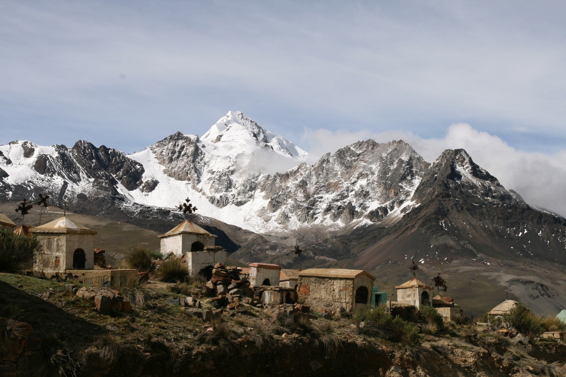 Horská vesnička, Bolívie
