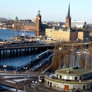 Pohled na Stockholm, Švédsko