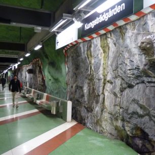 Díky neporušenému podloží zde omítky netřeba, Stockholm, Švédsko