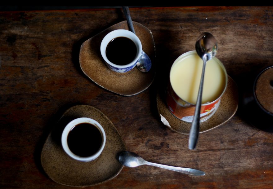 Káva se podává nejčastěji s kondenzovaným mlékem, Vietnam