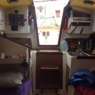 Kajuta mojí lodi, toho času Guatemala, Jižní Amerika