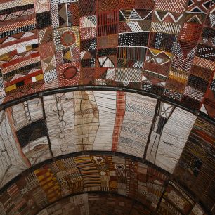 Strop umělecké galerie, Bathurst, Austrálie