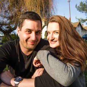 Mirka s Vojtou ještě doma