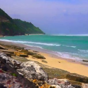 Pláž Pandava, Bali, Indonésie