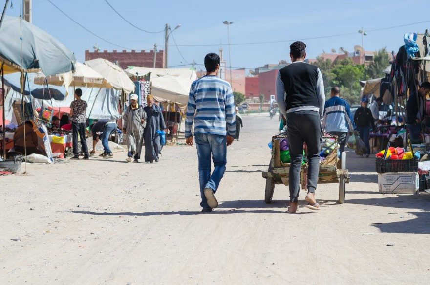 Trhy, Auorir, Maroko