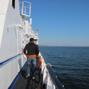 Lodí se můžete dostat do Sopot i do Helu, Polsko