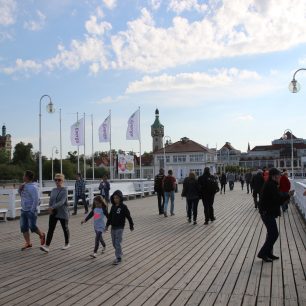 Dřevěné molo, Sopoty, Polsko