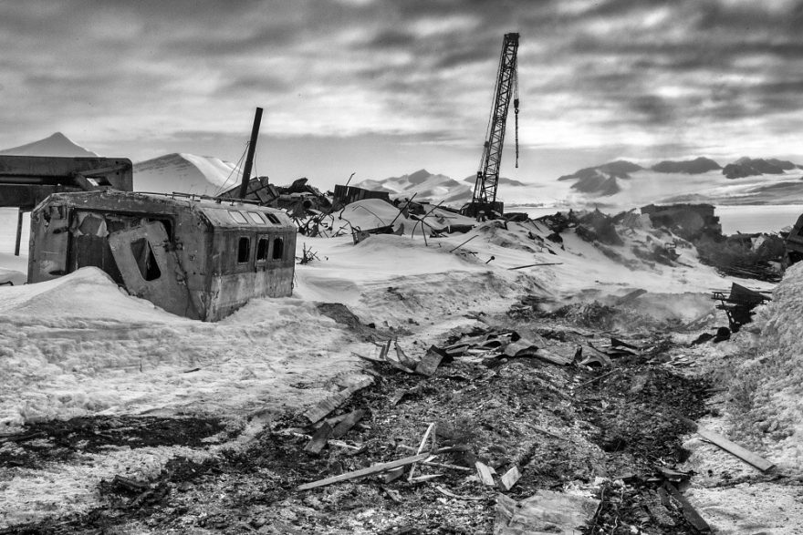 Skládka starého odpadu, Svalbard