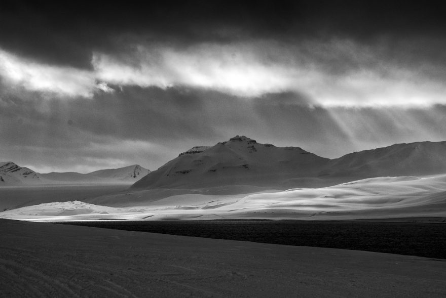 Nádherná příroda okolo ekologické katastrofy, Svalbard