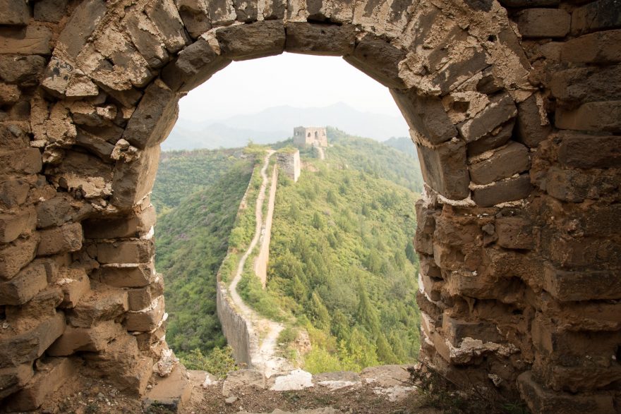 Nádherné výhledy, Velká čínská zeď, Čína