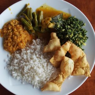 Rice and curry, Srí Lanka