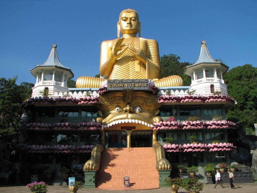 Skalní chrámy, Dambulla, Srí Lanka