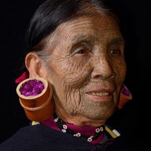 Žena etnika M'kaan, Čjinský stát, Myanma