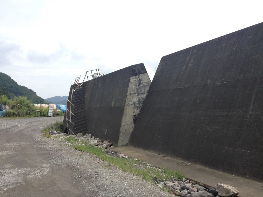 Ne vždy stačí betonové zábrany proti tsunami, Japonsko