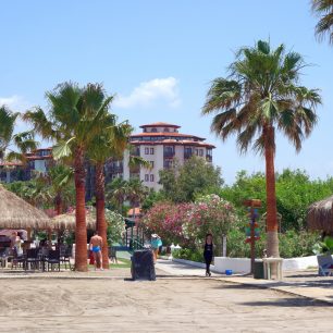 Pohoda na pláži, Turecko