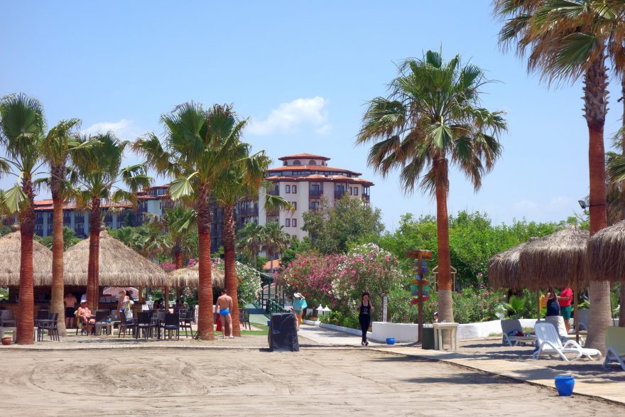 Pohoda na pláži, Turecko