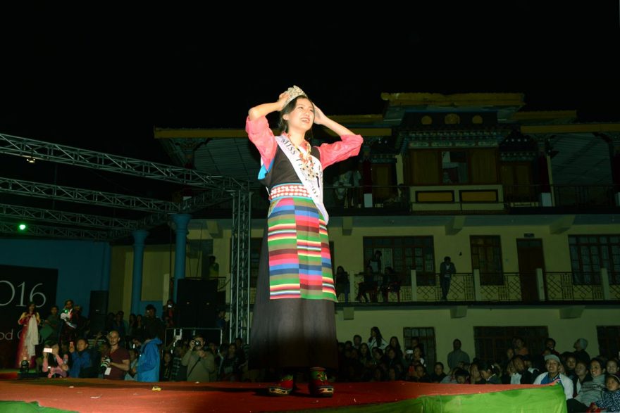 Novopečená královna krásy, Miss Tibet 2016