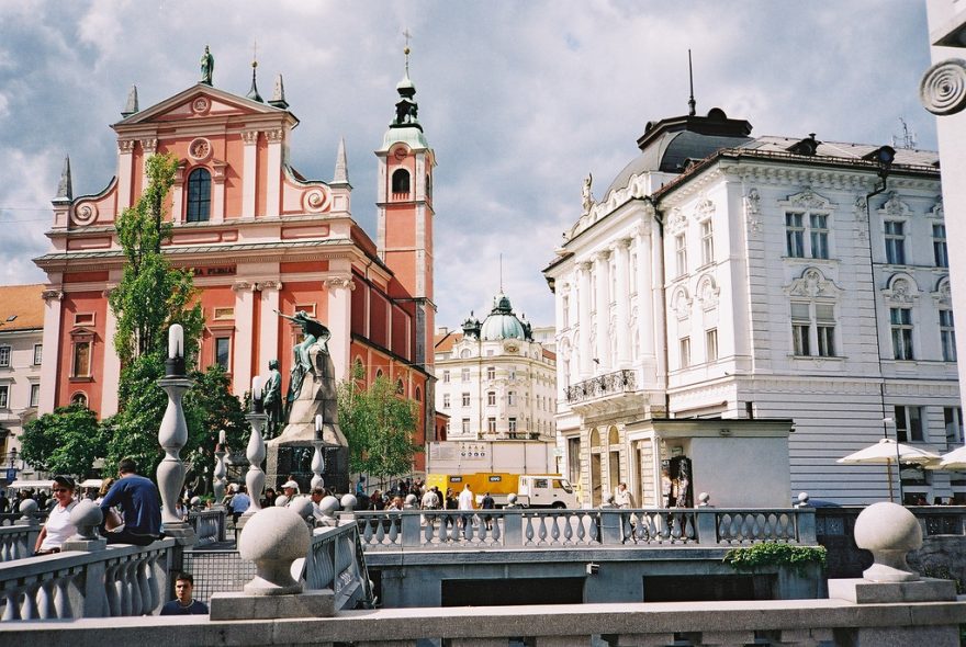 Centrum Lublaně, Slovinsko