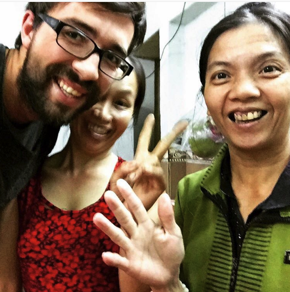 Kamarádství v Da Nangu, Vietnam