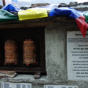 Památník tragédie v roce 2015, Langtang, Nepál