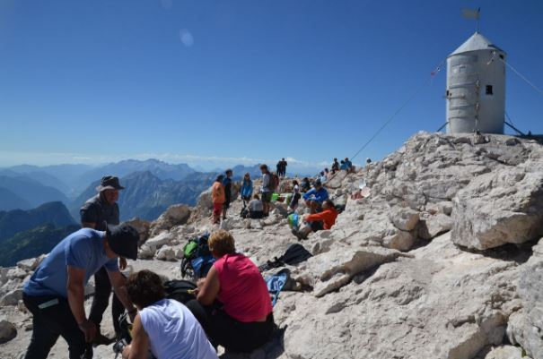 Vrchol Triglavu, Slovinsko