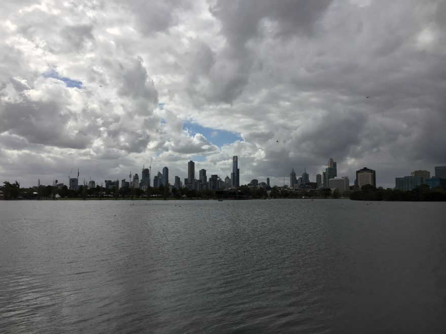 Albert Park Lake, Melbourne, Austrálie