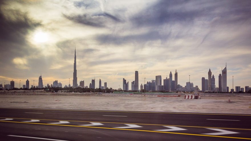 Dubajské panorama, Dubaj, SAE