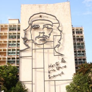 Che Guevara na Plaza de la Revolución, Havana, Kuba