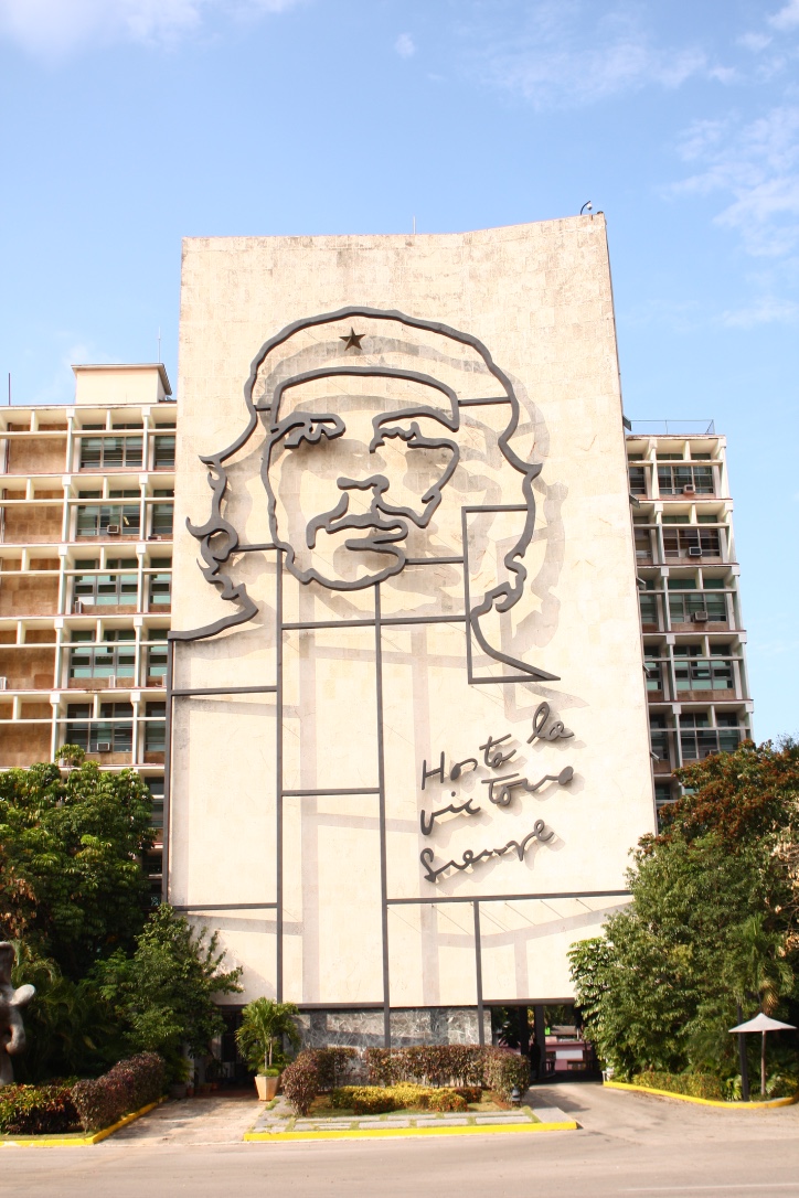 Che Guevara na Plaza de la Revolución, Havana, Kuba