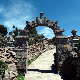Ostrov Taquile je velmi klidný, Peru
